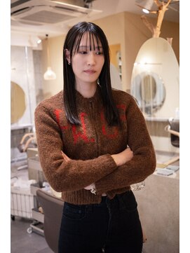 キールーム 伊丹西台店(Kir'oom) instagram［@hir0kika9awa］2024 a/wスタイル　ロング