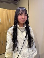 ローレンジウ(LOREN JU)&nbsp;透明感髪質改善ベージュダブルカラーミルクティーグレージュ