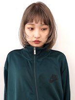 オルセン(OLSEN) ウルフボブ フェイスレイヤー