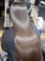 ユーザ(YUZA)&nbsp;美髪縮毛矯正×最高峰髪質改善トリートメント×グレージュ