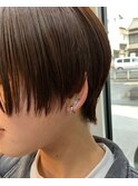 マニッシュショートボブ
