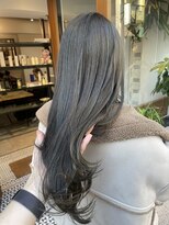 シェル(SHEL+L)&nbsp;ブリーチなしOlive grayge 【滝野】