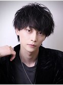 束感無造作マッシュ