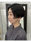 マッシュショート×刈り上げ