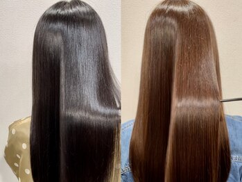 アイビー(ivy)の写真/【髪質改善】髪の芯から美しく、しなやかな髪へと導きます＊あなたの魅力を最大限に引き出すサロン◎