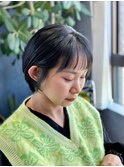 ショートレイヤーボブ