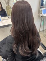 ワープ 青葉台(WARP)&nbsp;ピンクブラウン/カラー/ロング/韓国/青葉台