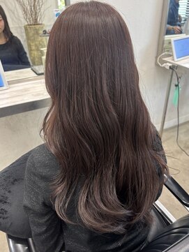 ワープ 青葉台(WARP) ピンクブラウン/カラー/ロング/韓国/青葉台