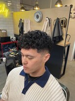 フランクスバーバーリザーブ 人形町店(FRANK’S BARBER RESERVE) 海外風パーマS