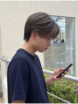 スキルアイマ(SKILL ima) センターパート/ダウンパーマ/韓国ヘア