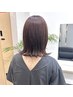 カット＋透明感カラー（白髪染め◎）￥11000