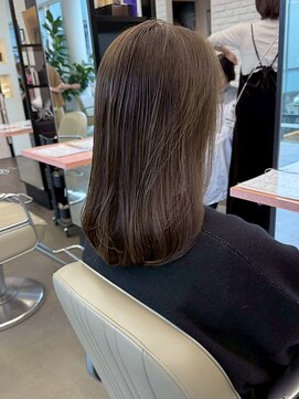 ディフィーノ 青山(DIFINO) 髪質改善カラー/レイヤーカット/透明感/ショコラブラウン