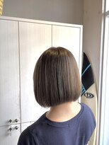 ハロ 蕨(HALO)&nbsp;ミニボブ×ミルクティーベージュ