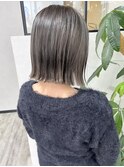 切りっぱなしボブイルミナカラー外国人風堺東20代30代40代