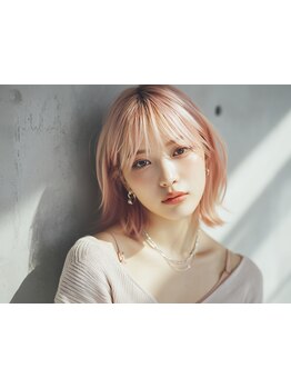 デザイン＆ダメージレスカラーで自分史上一番可愛く、艶髪になりませんか？トレンカラーもお任せ下さい♪