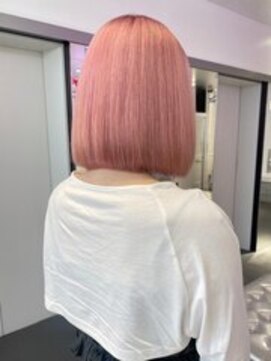 デート 原宿(DATE) ピンクベージュ/ダブルカラー/シンプルストレート/髪質改善/原宿