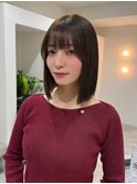 切りっぱなしボブ/結べるボブ@20代30代40代