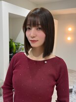 レノ 直江店(RENO)&nbsp;切りっぱなしボブ/結べるボブ@20代30代40代