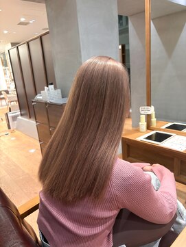 ラブハーツアンドビー 梅田EST(luve heart's And Be) まろやかミルクティーベージュ