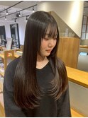 ミドルレイヤーロング【20代/30代/イルミナカラー/髪質改善】