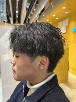 ルースト 京都河原町店(ROOST)&nbsp;センターパート/フェザーパーマ/ニュアンスパーマ/ツイスパ