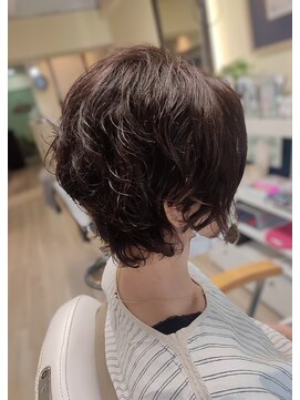 アットジャムトゥルービューティ(J@m true beauty) くせ毛を活かす*フェミニンショート