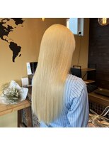 ナンバーフォーナチュラル 戸祭(NO4 natural)&nbsp;抜きっぱなしブロンド（2ブリーチ～）
