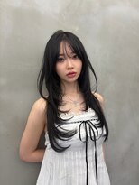 ロンドルーチェ 心斎橋(Lond luce)&nbsp;ダークパープル×ナチュラルショート［髪質改善/縮毛矯正］
