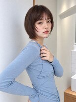 フォト 新宿三丁目(foto)&nbsp;髪質改善地毛風縮毛矯正くびれレイヤー切りっぱなしボブ