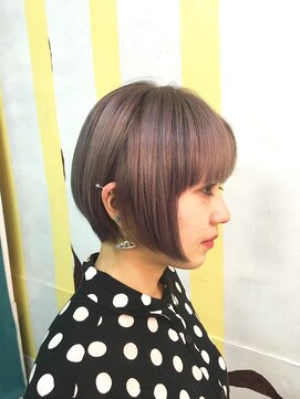 バルテイン(Hair Valtein) ラベンダーグレイショートボブ