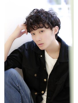 イグレックビス(igrek bis) IGREKBISツーブロック×無造作×ネープレス×マッシュショート