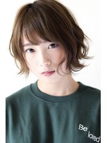 トレース(TLACE.)&nbsp;外ハネウエーブボブ