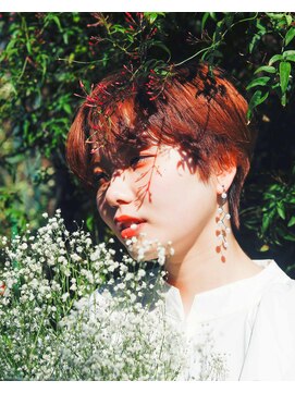 ニコヘアー(niko hair) オレンジハンサムショート☆