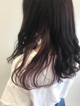 アッシュ 高円寺店(Ash) 【インナーカラー】ヴァイオレットピンク×ダークヴァイオレット