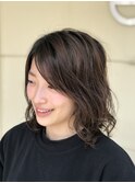 ユルスパイラルパーマとカット