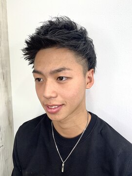 メンズアンダーバーホワイト 南海難波店(Men's _WHITE) メンズジェットモヒカン