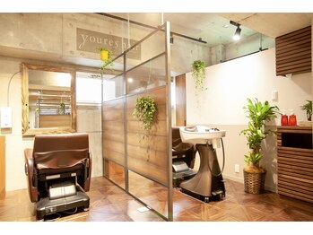 youres hair 髪質改善トリートメント&ヘッドスパ　新宿WEST【ユアーズヘア】 