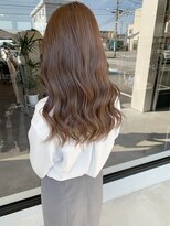 ナンバー(number+)&nbsp;20代30代40代ブリーチなしラテベージュくびれミディ