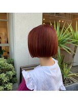 ドゥニカ(donica) ミニボブ×カシスレッド20代30代