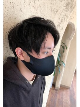 プリモ ココ 鍋島店(Primo coco.) メンズショート【センターパート】