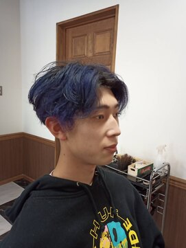 モリゲン フェローシップ レグ(MORIGEN fellowship REGU) センターわけ　ゆるパーマニュアンスマッシュ