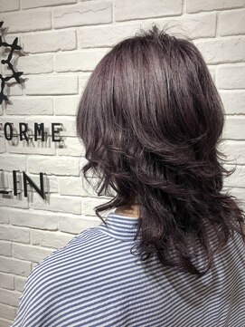 ヘア スパ ビューティー エールフォルム(HAIR SPA BEAUTY YELLFORME) ネオウルフ×ラベンダーアメジスト