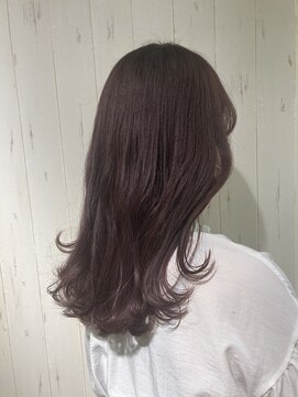 ラ ブランシュ 大宮(La Blanche) ボブ/カーキグレージュ/大人かわいい/フェザーバング/大宮