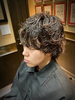 ヒロギンザバーバーショップ 大宮店(HIRO GINZA BARBER SHOP)&nbsp;ウルフマッシュ/大宮/バーバー