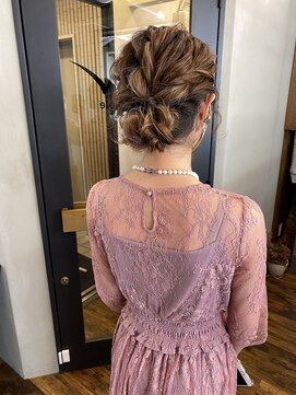 トリプルダブル 天理店(Triple double) ルーズシニヨン