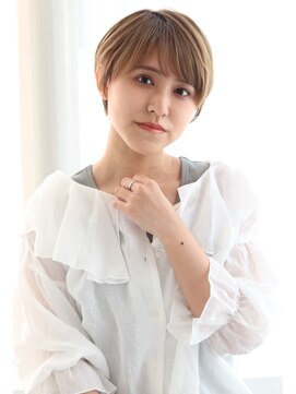 シロフ シンジュク(shirof shinjuku) 前髪あり大人マッシュショート/30代40代50代/ショコラベージュ