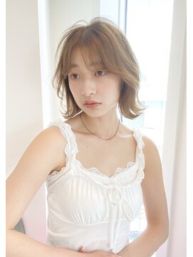 レミエ ダイカンヤマ(lemiie) 代官山☆レイヤーボブ☆ボブにレイヤーでくびれのあるヘア