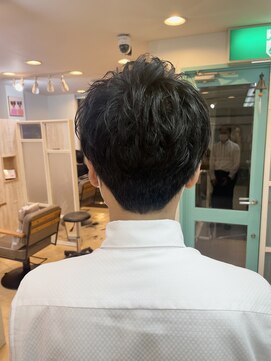 アミート(ameet) メンズバックシルエット