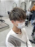 束感メッシュショート