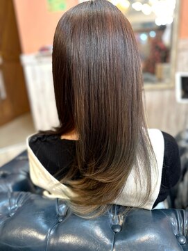 ヘアー アメイズ 東中野(Hair Amaz!) 【縮毛矯正×髪質改善】セミロング